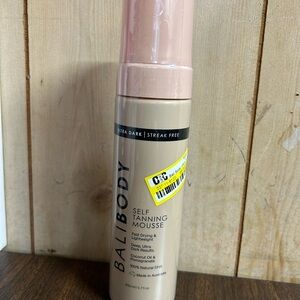 Bali Body Ultra Dark Self Tanning Mousse Sealed 6.7 fl oz